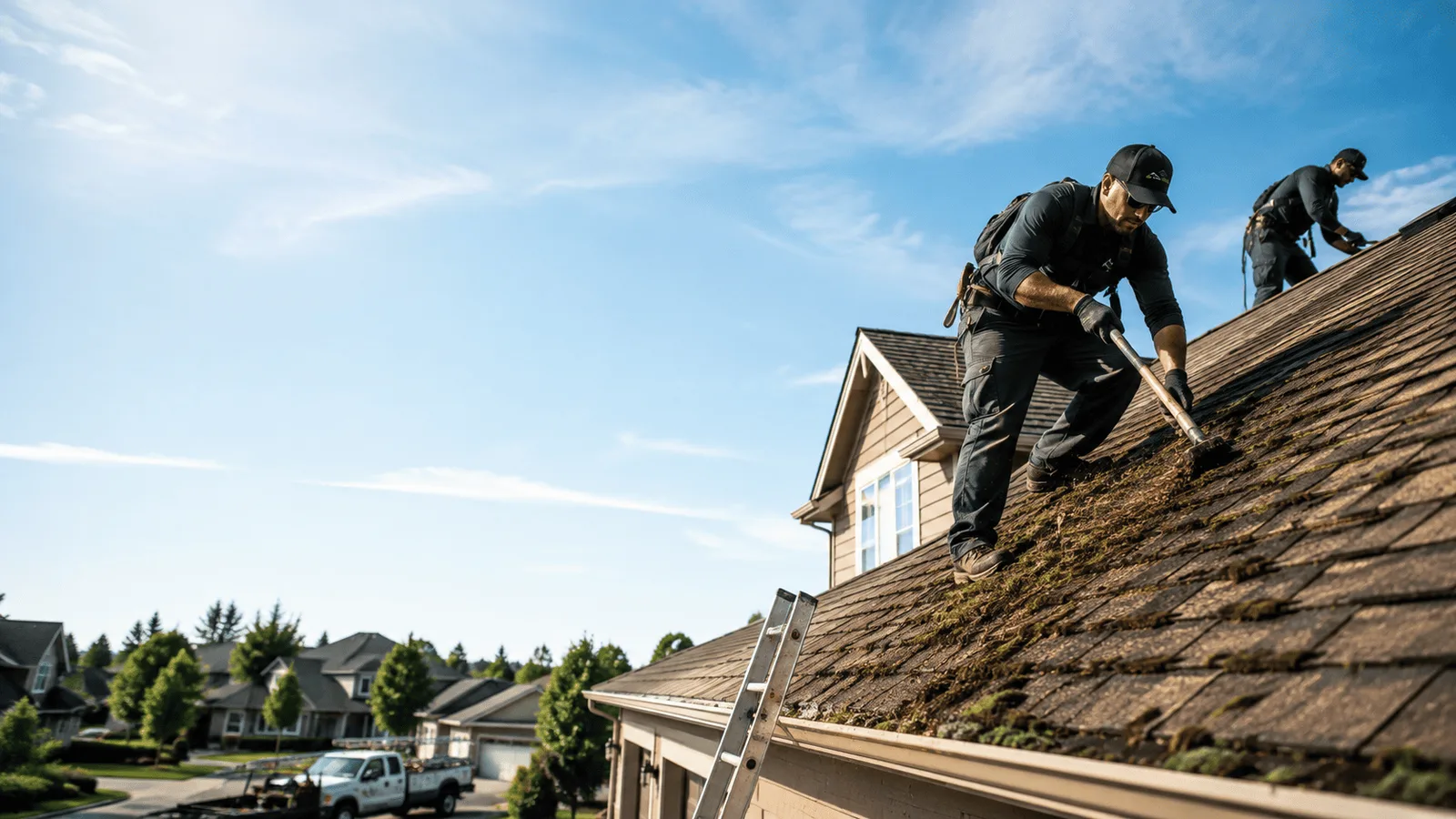 Roof Moss Removal in Denton, GA near me